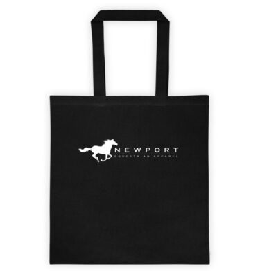 Black Canvas Tote